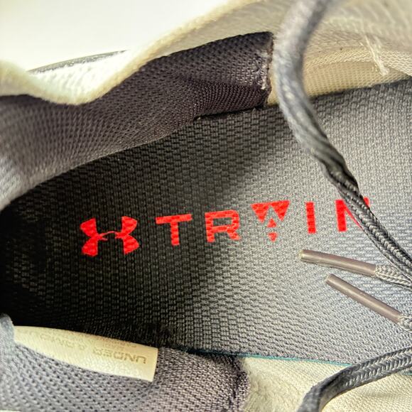 Under Armour TriBase Reign 2 Halo Grey Training Shoes 3022613-101 Men's Sz 10.5 - Picture 9 of 11